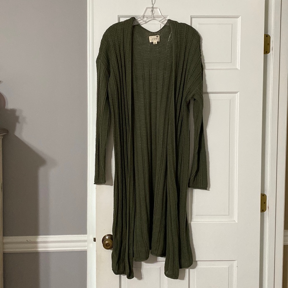 PacSun Cardigan. Hunter Green. Size XS/S.